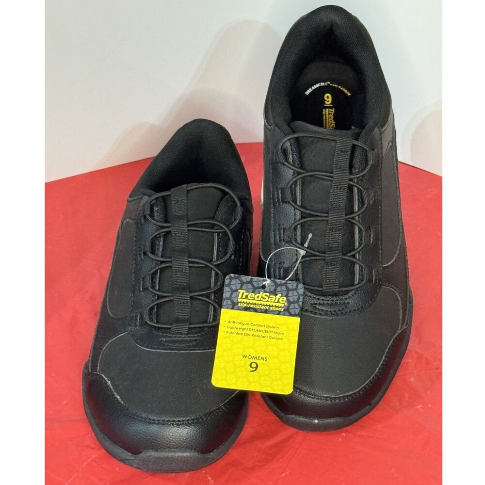 Tredsafe Womens Slip- Resistant, Anti-Fatigue Work Shoes